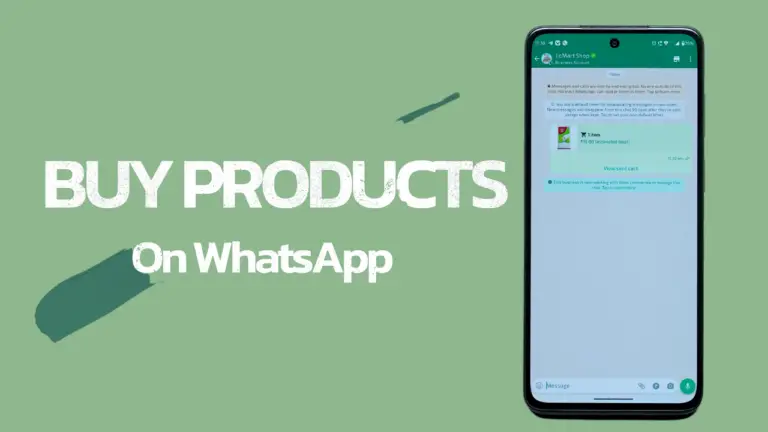 Buy Products on WhatsApp in the New Update